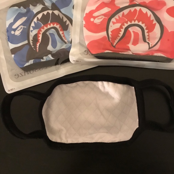 Fashion Ape/Shark Face Masks (3-Pack) - Picture 4 of 12